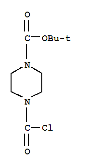 4-Boc-1-哌嗪甲酰氯