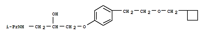 1-[4-[2-(环丁基甲氧基)乙基]苯氧基]-3-[(1-甲基乙基)氨基]-2-丙醇
