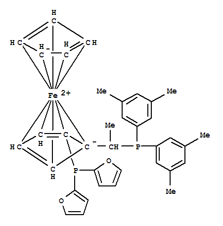 (S)-1-{(RP)-2-[二(2-呋喃基)膦基]二茂铁基}乙基二(3,5-二甲苯基)膦