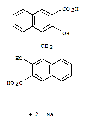 帕莫酸二钠盐; 4,4'-亚甲双(3-羟基-2-萘酸)二钠盐