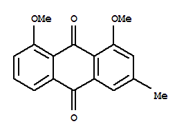1,8-二甲氧基-3-甲基蒽酮