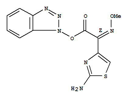羟基苯并三氮唑活性酯; 1-[2-(Z)-甲氧亚氨基-2-(2-氨基噻唑-4-基)乙酰氧基]苯并三氮唑