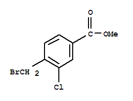 4-(溴甲基)-3-氯苯甲酸甲酯