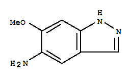 1H-吲唑胺,6-5-甲氧基-(9CI)