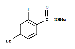N-甲基-4-溴-2-氟-苯甲酰胺 