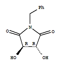 (3R,4R)-1-苄基-3,4-二羟基吡咯烷-2,5-二酮