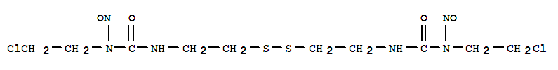 1-(2-氯乙基)-3-[2-[2-[(2-氯乙基-亚硝基-氨基甲酰)氨基]乙基二巯基]乙基]-1-亚硝基-脲