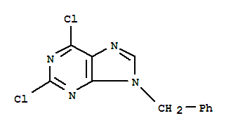 9-苄基-2,6-二氯-9H-嘌呤
