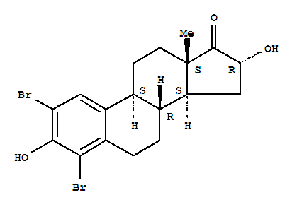 2,4-二溴-16alpha-羟基雌酮