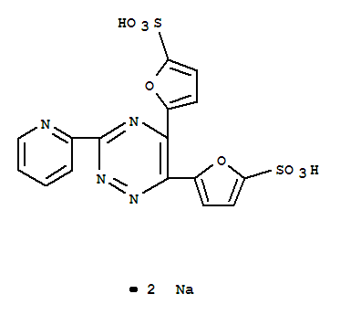 3-(2-吡啶基)-5,6-二(2-呋喃基)-1,2,4-三嗪-5',5''-二磺酸 二钠盐 168942