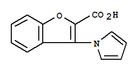 3-(1H-吡咯-1-基)-1-苯并呋喃-2-羧酸