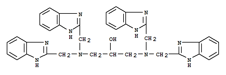 1,3-二{[二(苯并咪唑-2-)甲基]胺}异丙醇