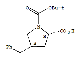 (2S,4S)-4-苄基-1-(叔丁氧基羰基)吡咯烷-2-羧酸