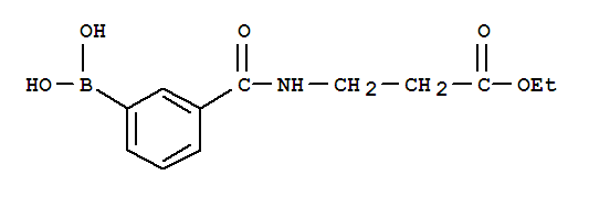3-[(3-乙氧基-3-羰基丙基)氨甲酰基]苯硼酸