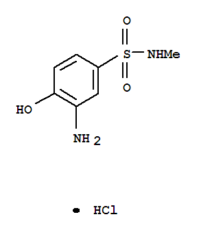 3-氨基-4-羟基-N-甲基苯磺酰胺盐酸盐