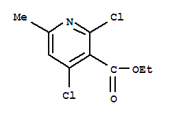 2,4-二氯-6-甲基吡啶-3-甲酸乙酯