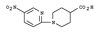 1-(5-硝基吡啶-2-基)哌啶-4-甲酸
