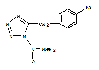 5-([1,1-联苯]-4-甲基)-N,N-二甲基-1H-四氮唑-1-甲酰胺
