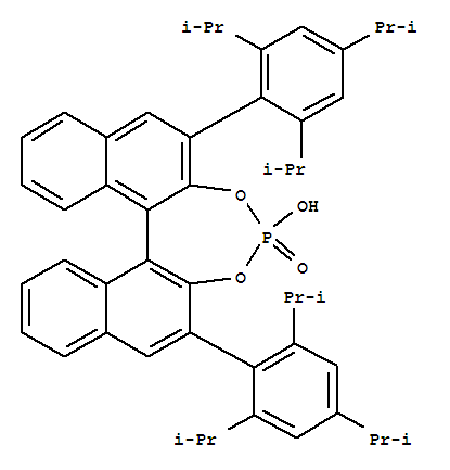 (S)-3,3′-双(2,4,6-三异丙基苯基)-1,1′-联萘-2,2′-双磷酸氢酯 807454