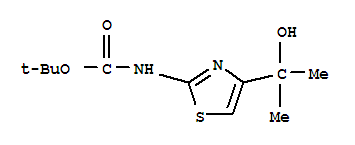 tert-Butyl (4-(2-hydroxypropan-2-yl)thiazol-2-yl)carbamate