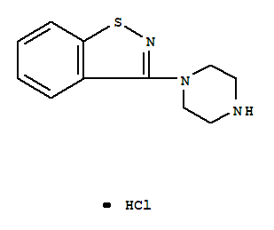 3-(1-哌嗪基)-1,2-苯并异噻唑盐酸盐 472584