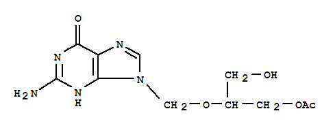 9-[[2-(乙酰氧基)-1-(羟基甲基)乙氧基]甲基]-2-氨基-1,9-二氢-6H-嘌呤-6-酮