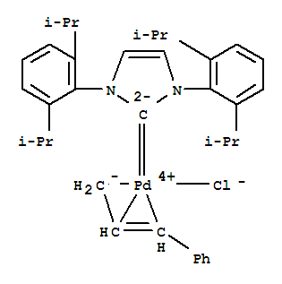氯[(1,2,3-)-3-苯基-2-丙烯基][1,3-双(2,6-二-I-丙基苯基)咪唑-2-基]钯(II)