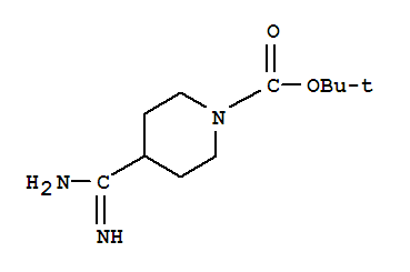 1-BOC-4-哌啶甲脒
