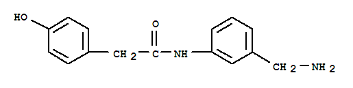 N-(3-(氨基甲基)苯基)-2-(4-羟基苯基)乙酰胺