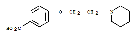 4-(2-哌啶-1-乙氧基)苯甲酸