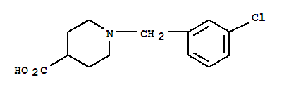 1-[(3-氯苯基)甲基]-4-哌啶甲酸