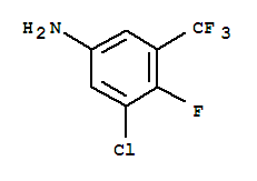 3-氯-4-氟-5-三氟甲基苯胺