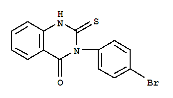 3-(4-溴苯基)-2-硫氧代-2,3-二氢-4(1h)-喹唑啉