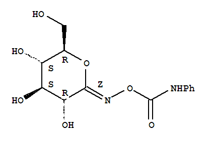 苯胺基({[3,4,5-三羟基-6-(羟基甲基)四氢-2H-吡喃-2-亚基]氨基}氧基)甲酮
