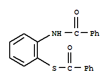 硫代苯甲酸 S-[2-(苯甲酰基氨基)苯基]酯
