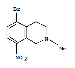 5-溴-2-甲基-8-硝基-1,2,3,4-四氢异喹啉