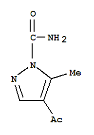 4-乙酰基-5-甲基-1H-吡唑-1-甲酰胺