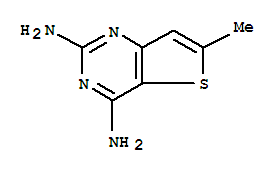 2,4-二胺-6-甲基噻吩并[3,2-d]嘧啶