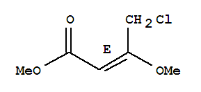 (E)4-氯-3-甲氧基-2-丁稀酸甲酯