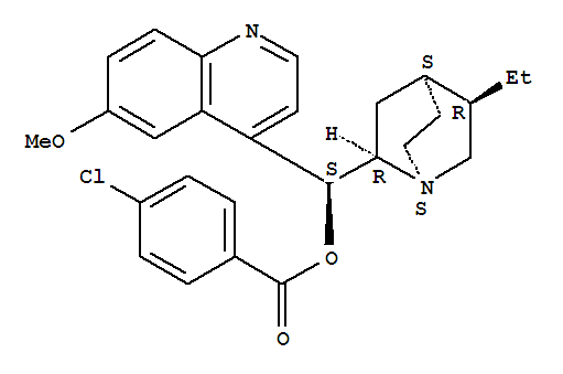O-(4-氯苯甲酰)氢奎并啶