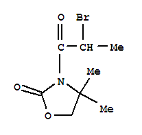 3-(2溴丙酰)-4,4-二甲基-1,3-恶唑烷-2-酮