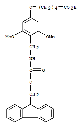 5-[4-[[[(9H-芴-9-基甲氧基)羰基]氨基]甲基]-3,5-二甲氧基苯氧基]戊酸