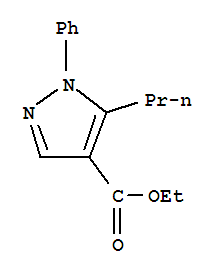 1-苯基-5-丙基-1H-吡唑-4-甲酸乙酯