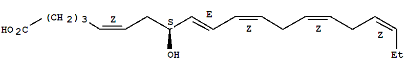 8(S)-hydroxy-5(Z),9(E),11(Z),14(Z),17(Z)-eicosapentaenoic acid