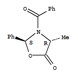 3-苯甲酰基-4-甲基-2-苯基-1,3-恶唑烷-5-酮