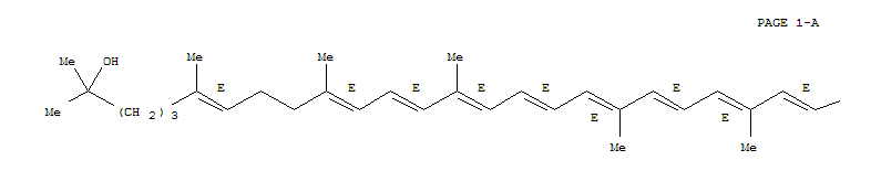 3,4-脱氢-1,1',2,2',7',8'-六氢-1'-羟基-1-甲氧基-y,γ-胡萝卜素
