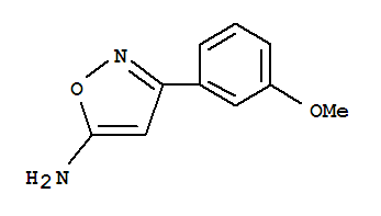 3-(3-甲氧基苯基)-1,2-恶唑-5-胺