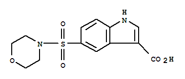 5-(吗啉-4-基磺酰)-1H-吲哚-3-羧酸