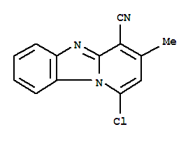 吡啶并[1,2-a]苯并咪唑-4-氰基,1-氯-3-甲基-