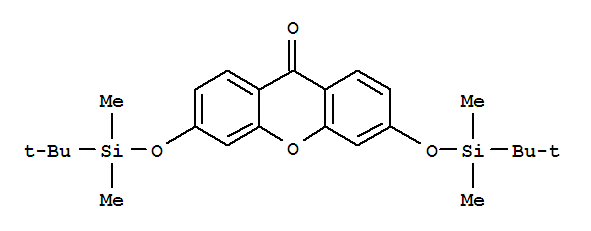 3,6-双[[(1,1-二甲基乙基)二甲基甲硅烷基]氧基]-9H-占顿醇-9-酮